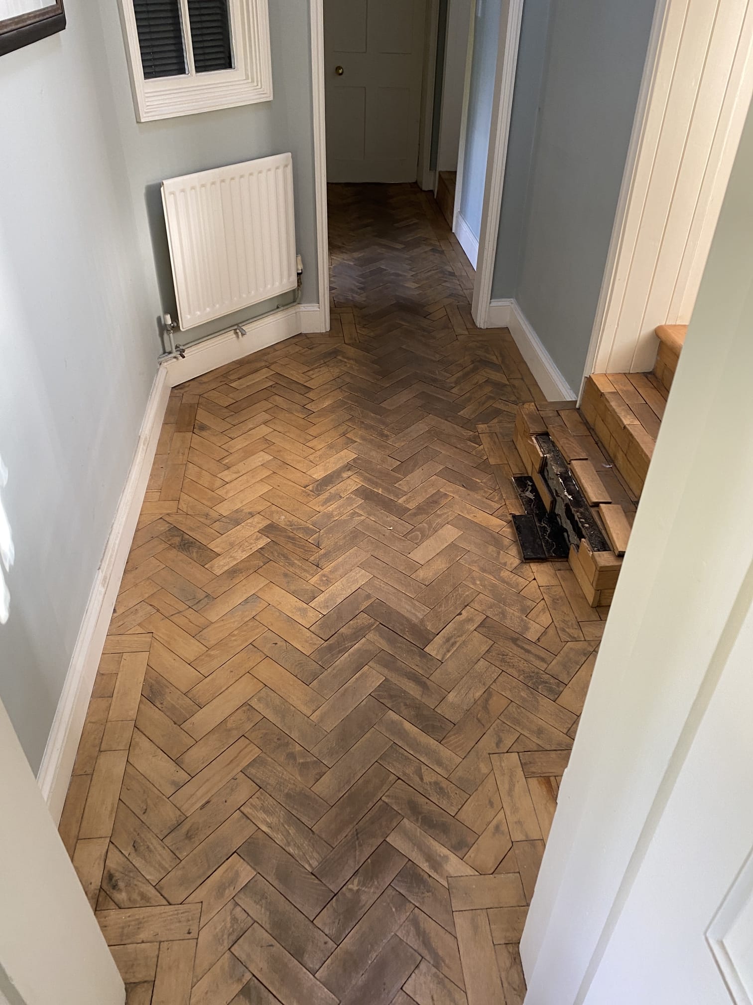 Beech wood floor restoration Newmarket