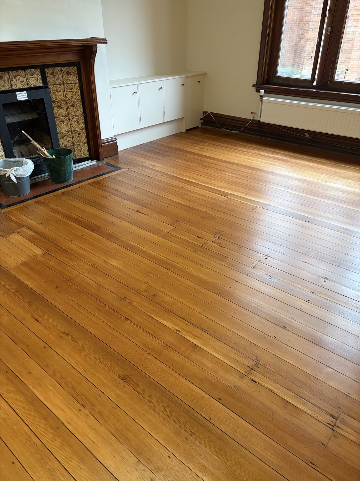 E2 After wood floor restoration Floor Sanding Cambridge Hertfordshire Suffolk Essex