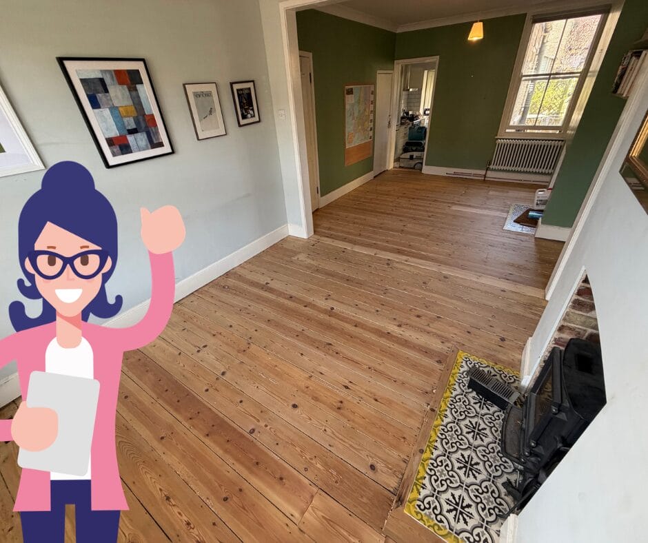 Scratches on Wood Floor: The chair that slowly ruined the floor Floor Sanding Newmarket