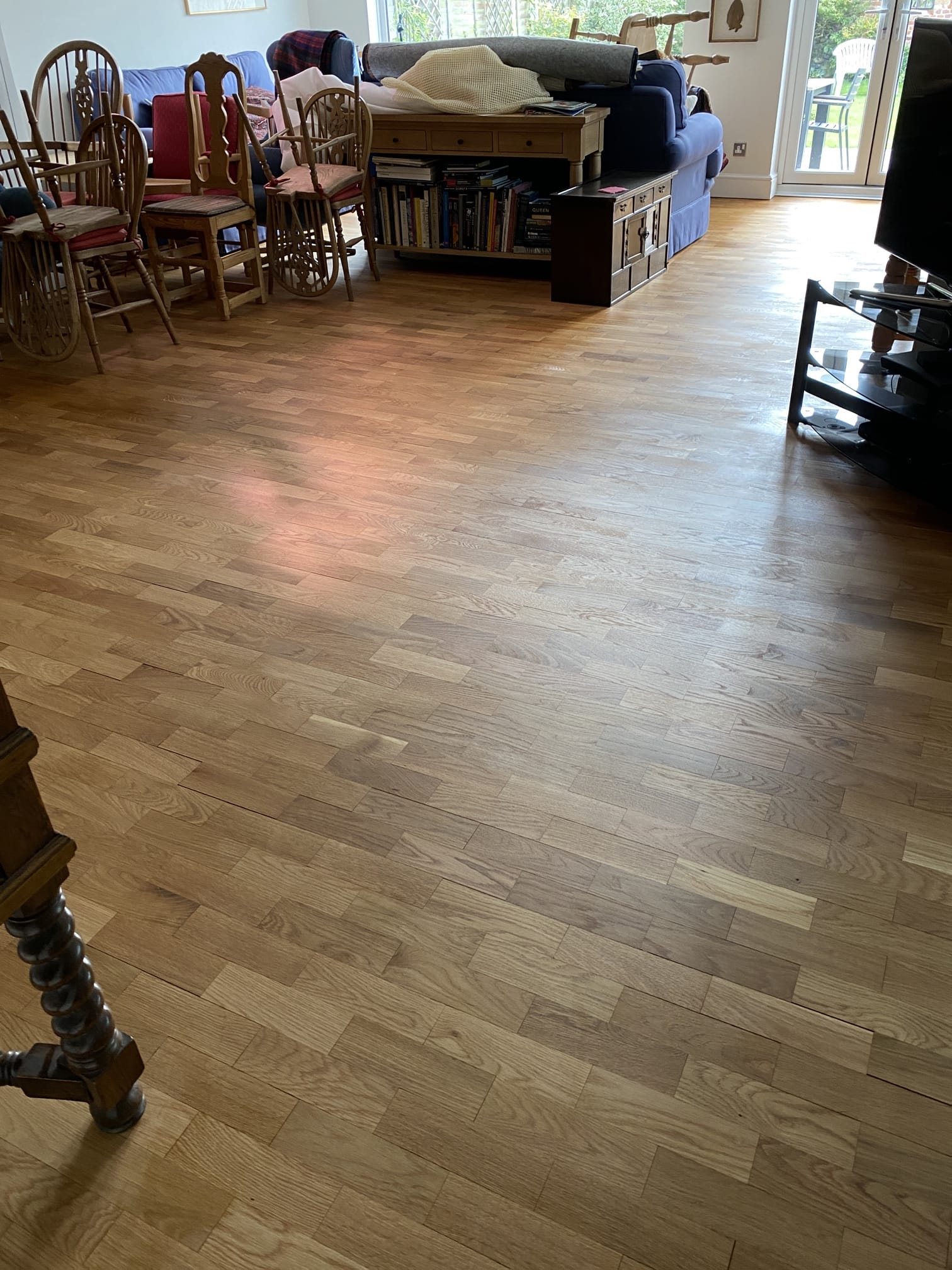 Long Melford Wood floor restoration art of clean cambridge cambridgeshire Hertfordshire UK